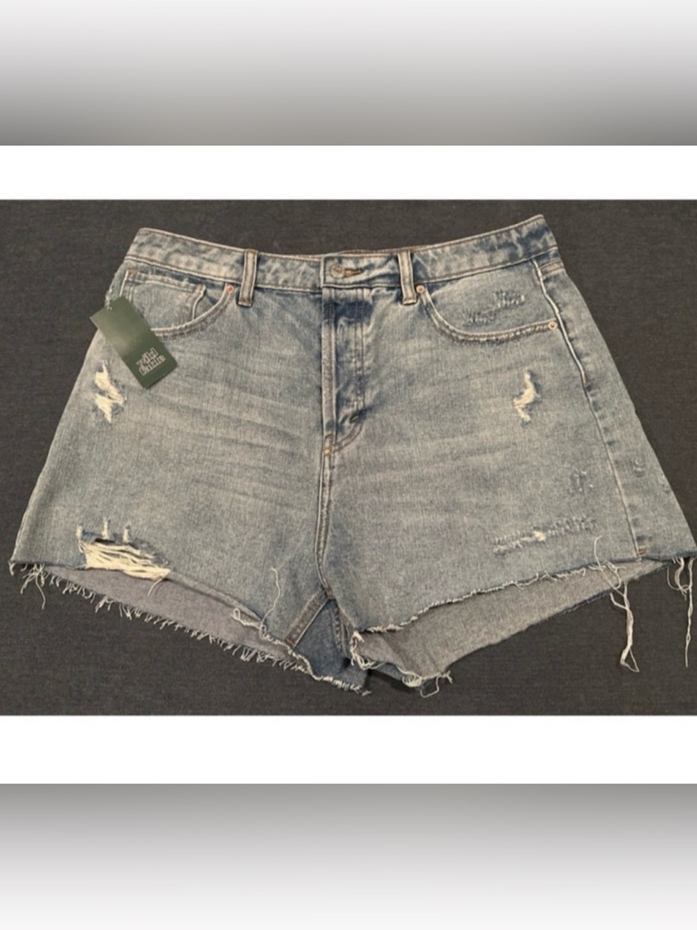 NWT Wild Fable super high rise cut off jean shorts women’s sz 12